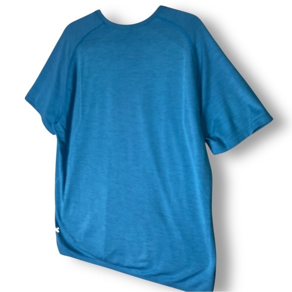 Lululemon Metal Vent Tech Surge Shirt XXL Short Sleeve Baltic Blue Athletic Gym - Picture 12 of 13